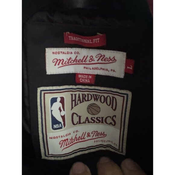Toronto Raptors NBA Bomber Jacket Satin‎ Mitchell Ness Basketball Mens L. -Read - Picture 5 of 16
